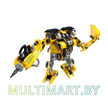 Конструктор Qman Unlimited Ideas 4805 Engineering Machinery картинка 3
